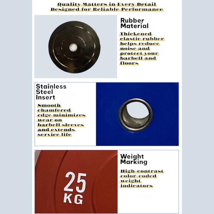 2X10KG Color Bumper Weights