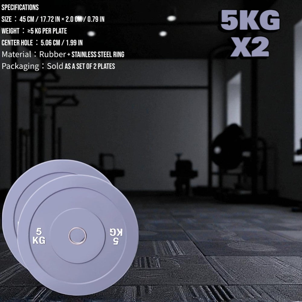 2X5KG Color Bumper Weights