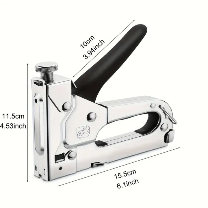 Staple Gun Kit with 3000 Staples and Remover