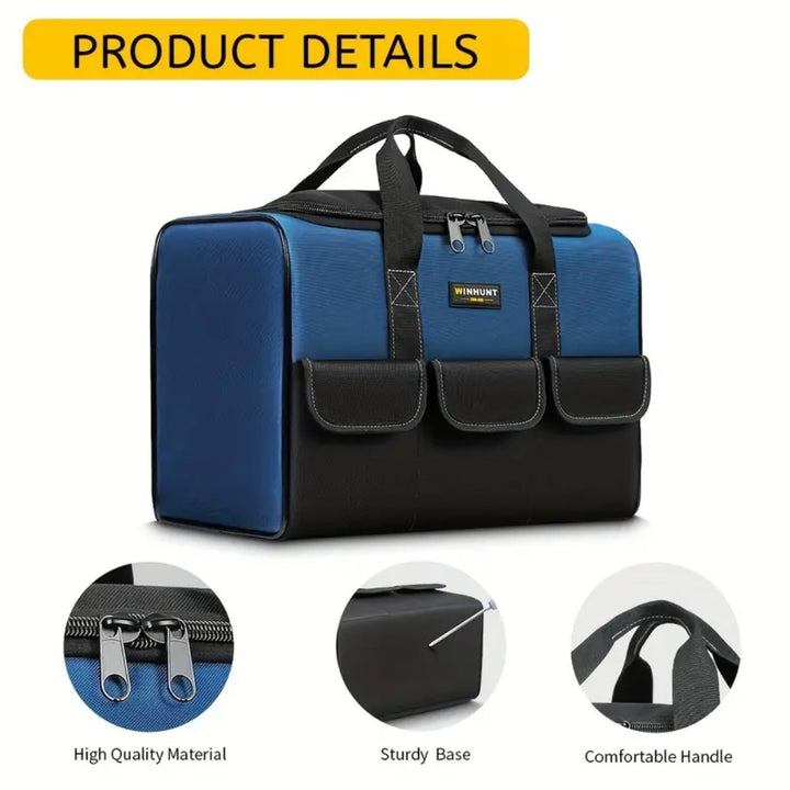 19-Inch Tool Bag _ Large Size Oxford Storage Organizer