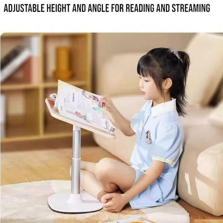 Adjustable Tablets Book Stand _ Ergonomic Reading Holder