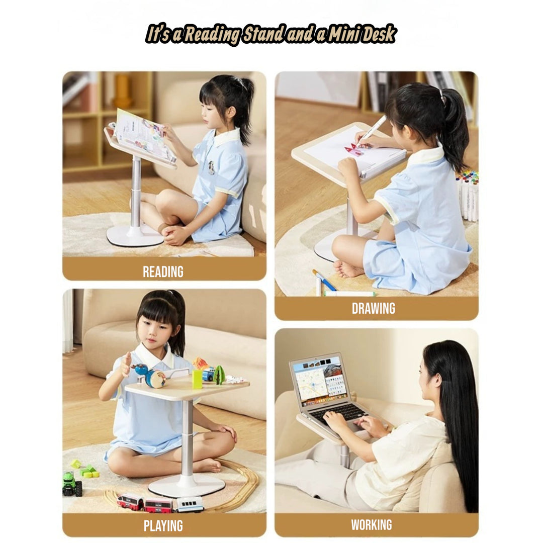 Adjustable Tablets Book Stand _ Ergonomic Reading Holder