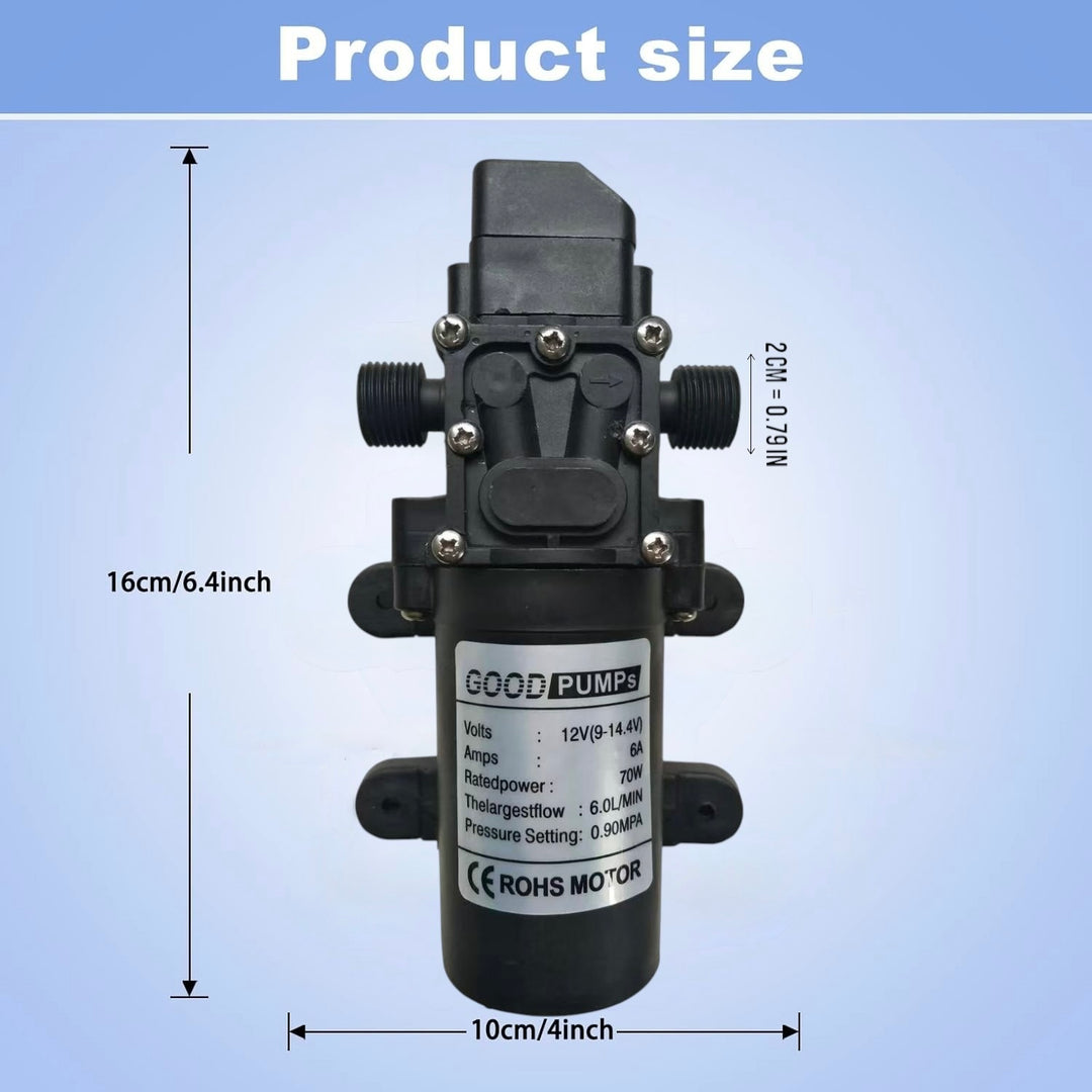 12V 72W DC Water Pump