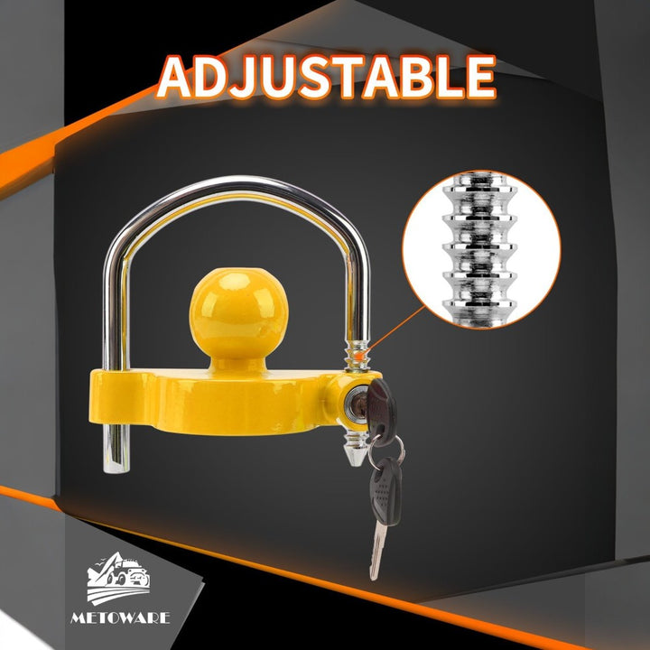 Universal Coupler Ball Lock Trailer Lock