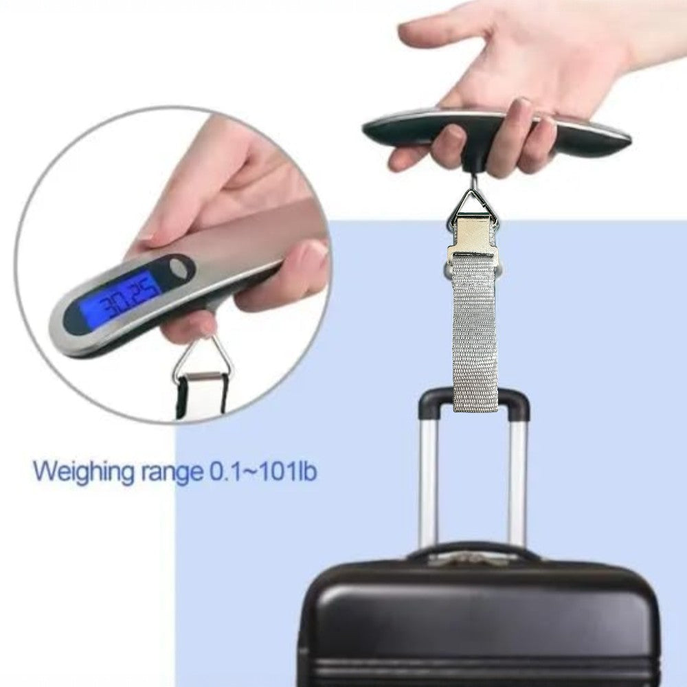 Rechargeable Luggage Scale with Backlit Display