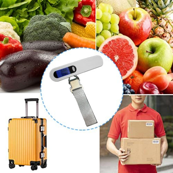 Rechargeable Luggage Scale with Backlit Display