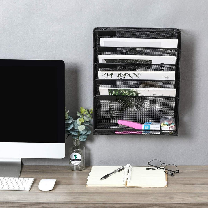 6 Tier Mesh File Organizer
