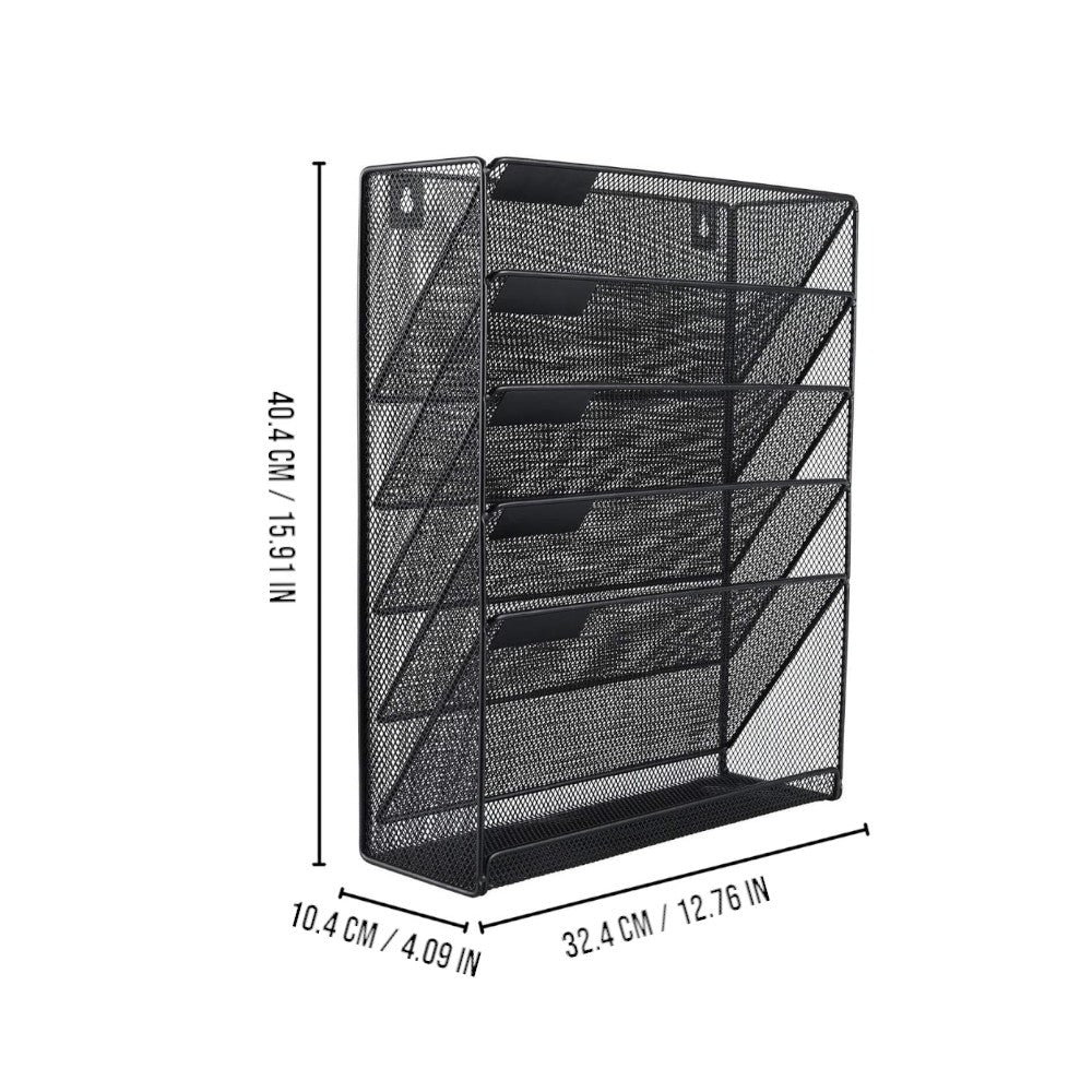 6 Tier Mesh File Organizer