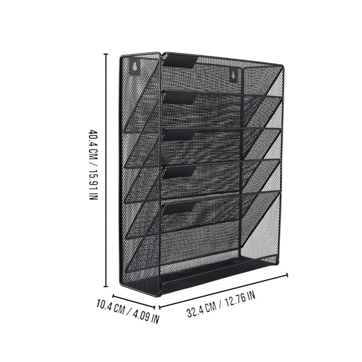 6 Tier Mesh File Organizer
