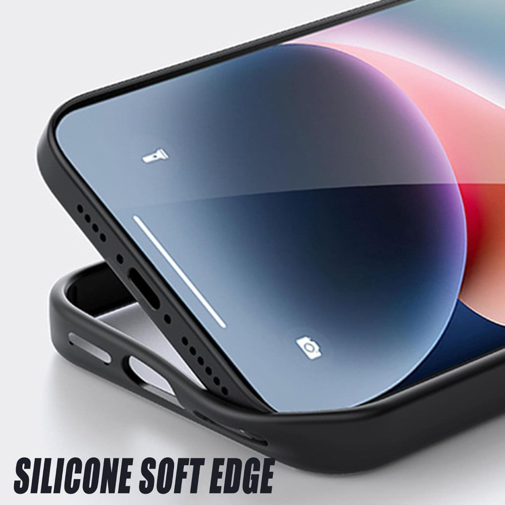 iPhone 16 Plus Case with 360° Rotatable Magnetic Ring Stand
