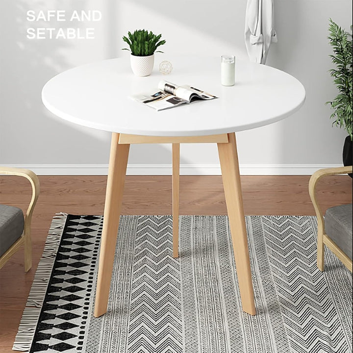 Round Kitchen Table 80_70(H)CM