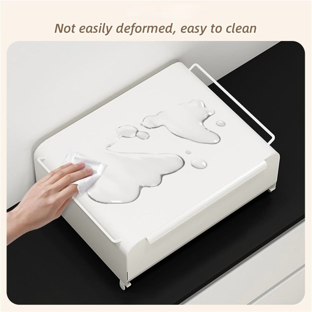 Coffee Machine Organizer with Pull-Out Drawer Countertop Storage Organizer
