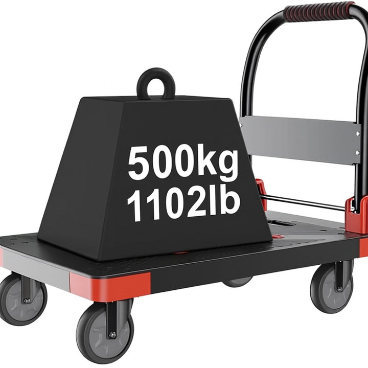 500kg Capacity Folding Platform Hand Truck