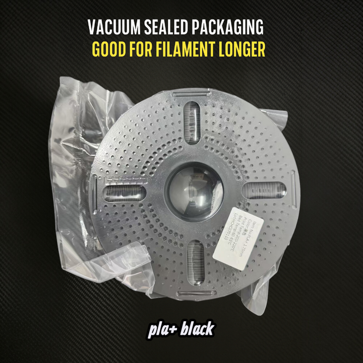 PLA+ Filament 1.75mm 1KG for 3D Printer - Black