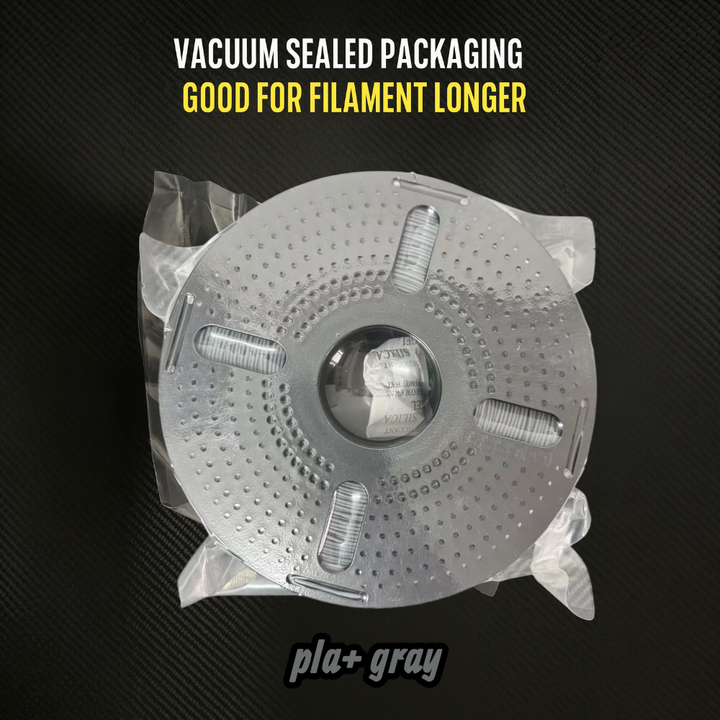 PLA+ Filament 1.75mm 1KG for 3D Printer - Gray