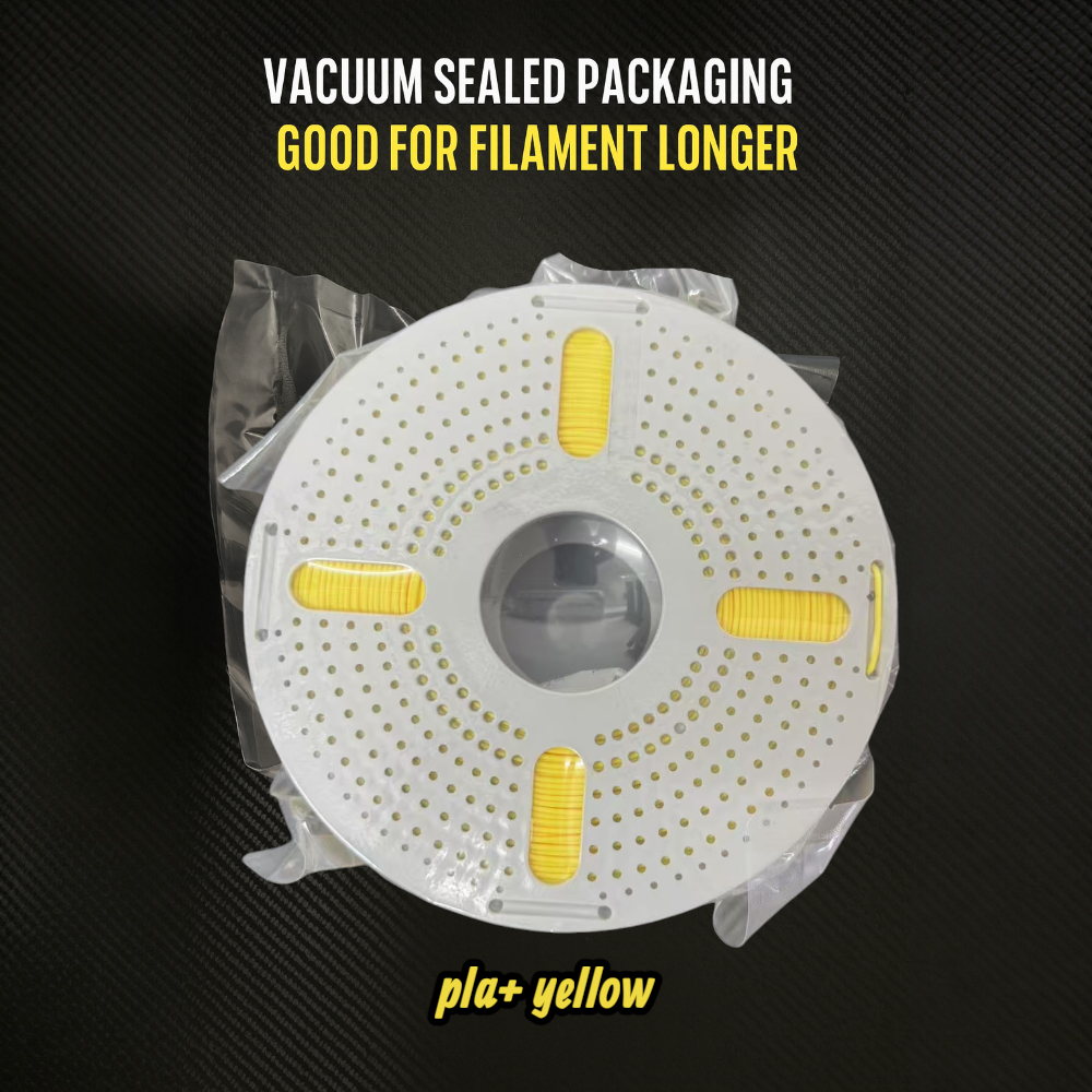 PLA+ Filament 1.75mm 1KG for 3D Printer - Yellow