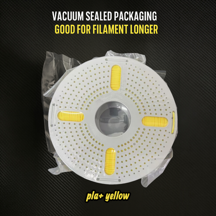 PLA+ Filament 1.75mm 1KG for 3D Printer - Yellow