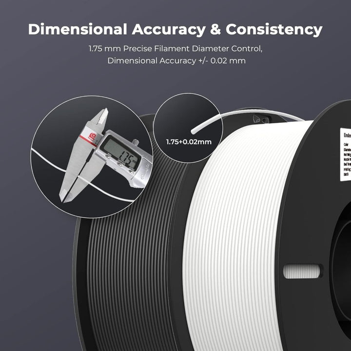 PETG 3D Printer Filament 1.75mm 1KG - Transparent