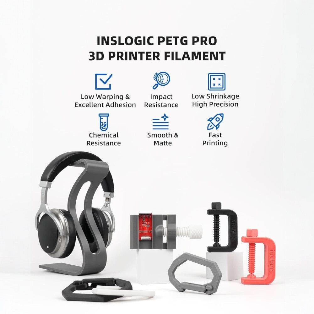 PETG 3D Printer Filament 1.75mm 1KG - Orange