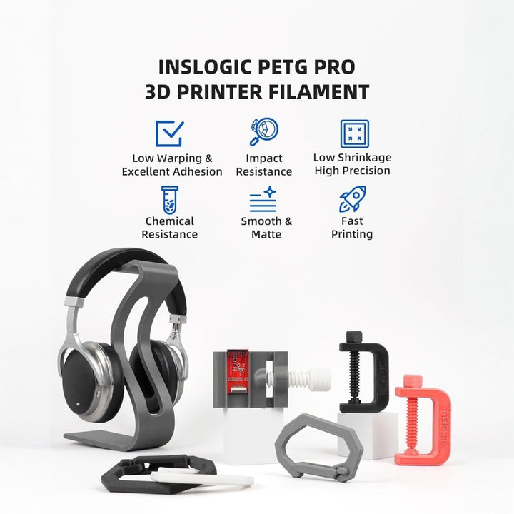 PETG 3D Printer Filament 1.75mm 1KG - Orange