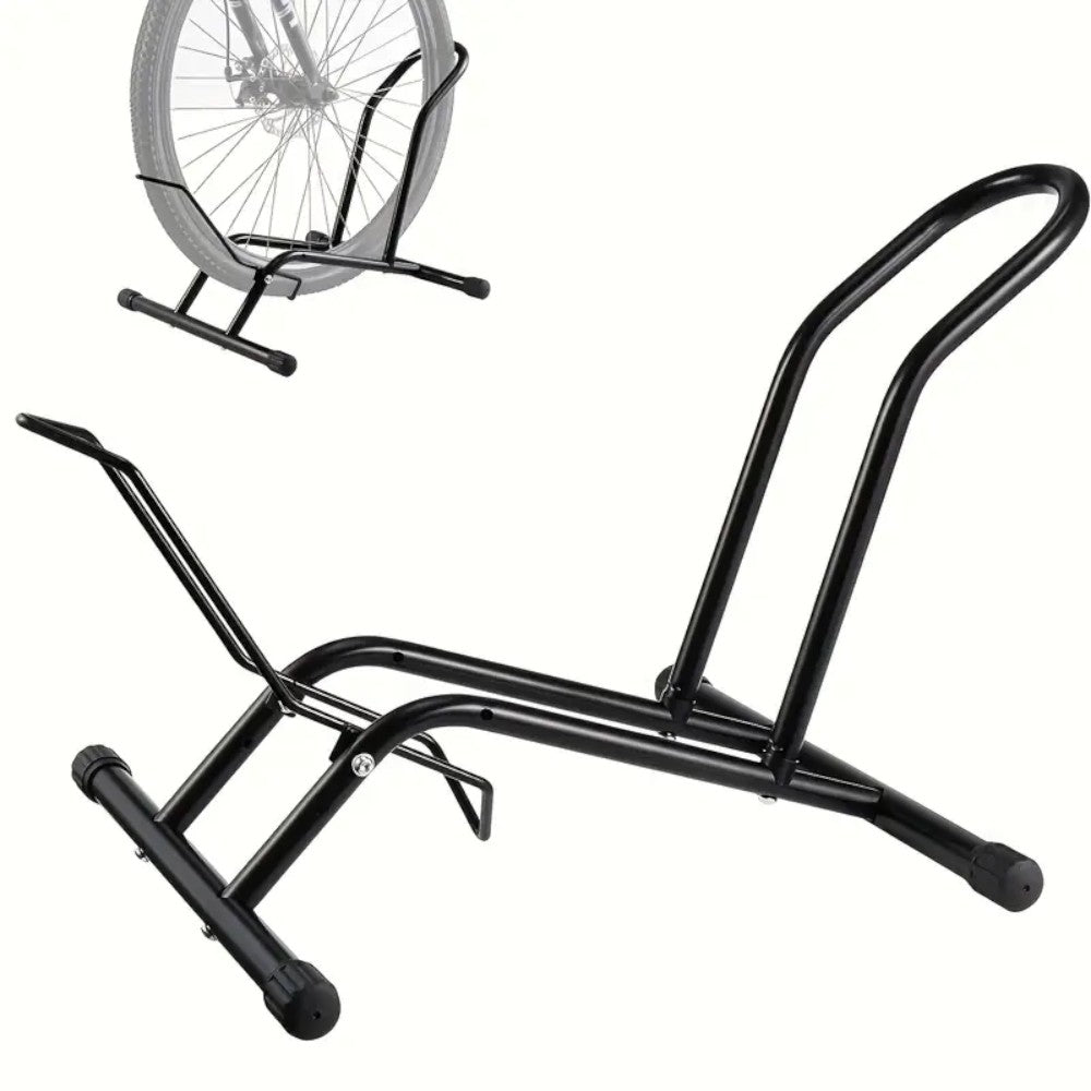 Removable L-Type Push-In Bicycle Floor Stand