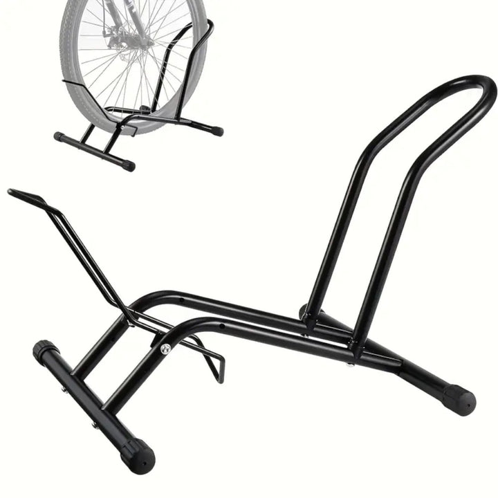 Removable L-Type Push-In Bicycle Floor Stand