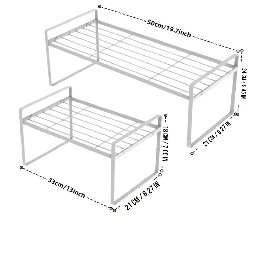 Kitchen Countertop Organizer Rack 33_21_18cm