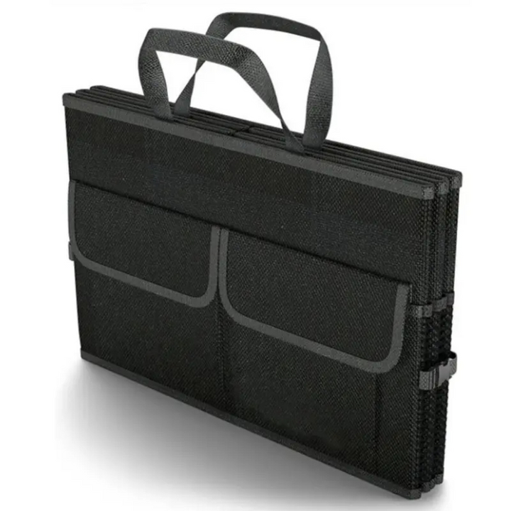 Car Trunk Organizer with Lid _ 60L Foldable Storage Box