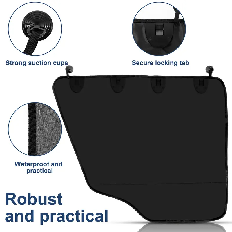 2 Pack Car Door Protector Mat for Pets