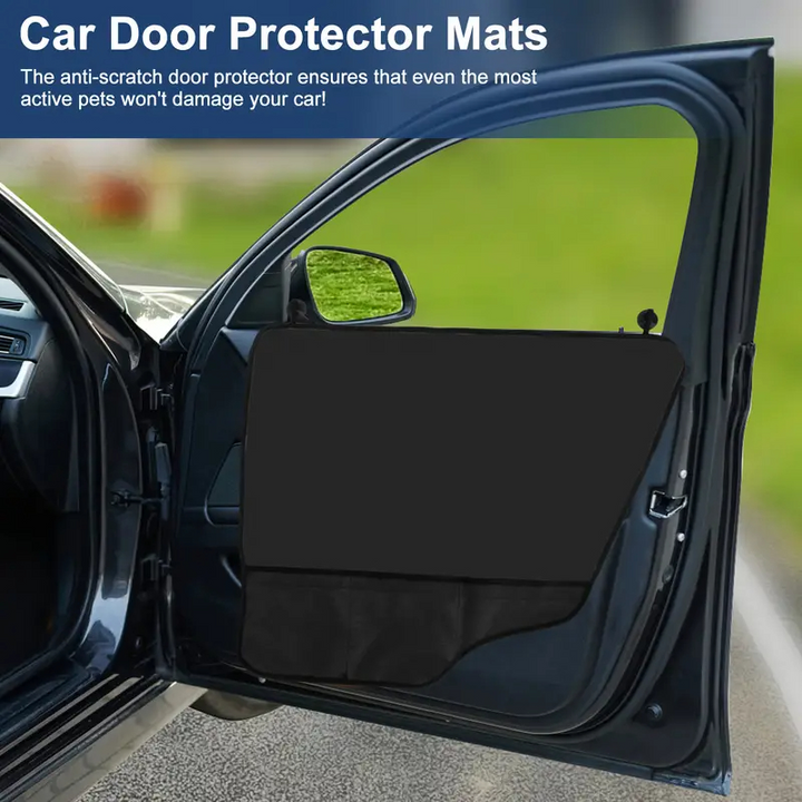 2 Pack Car Door Protector Mat for Pets