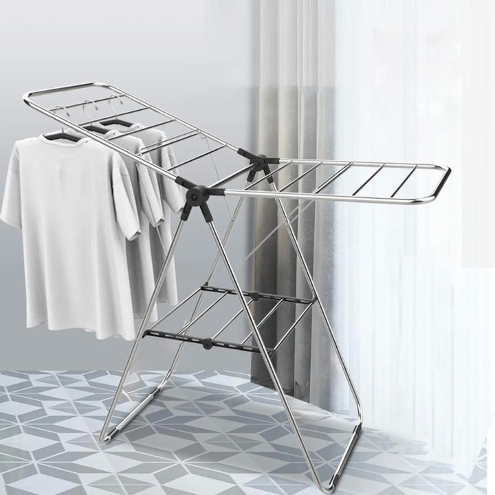 Foldable Laundry Clothes Drying Rack