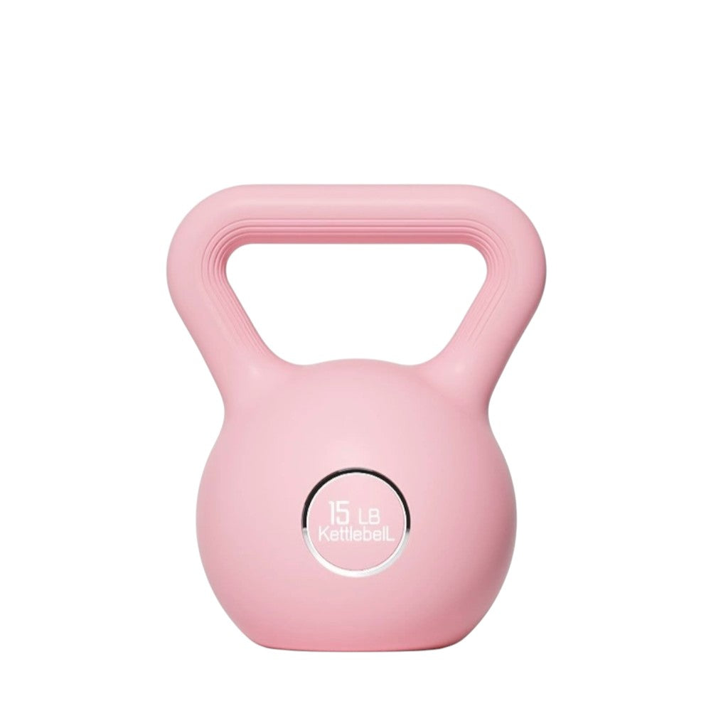 6.7KG/15LB Kettlebell for Gym - Pink