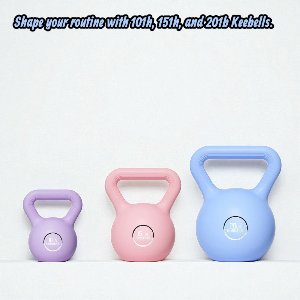 6.7KG/15LB Kettlebell for Gym - Pink