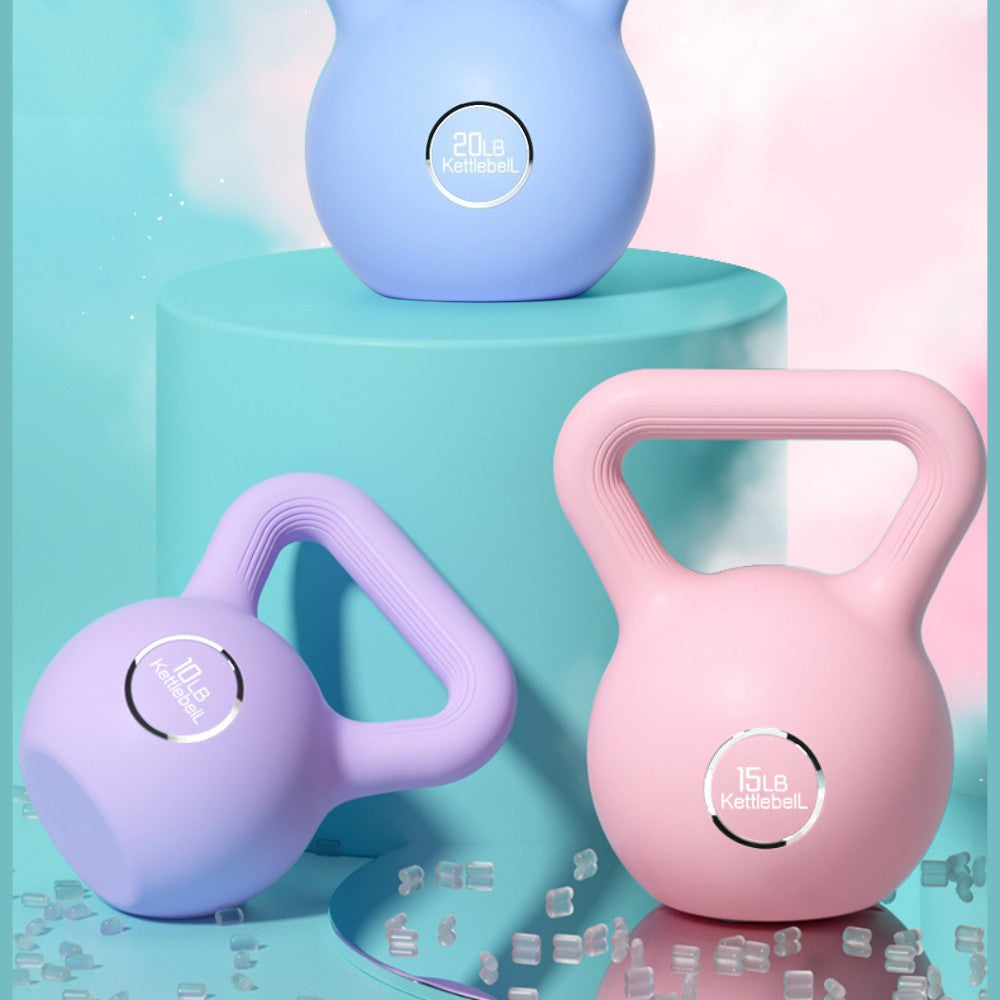 6.7KG/15LB Kettlebell for Gym - Pink