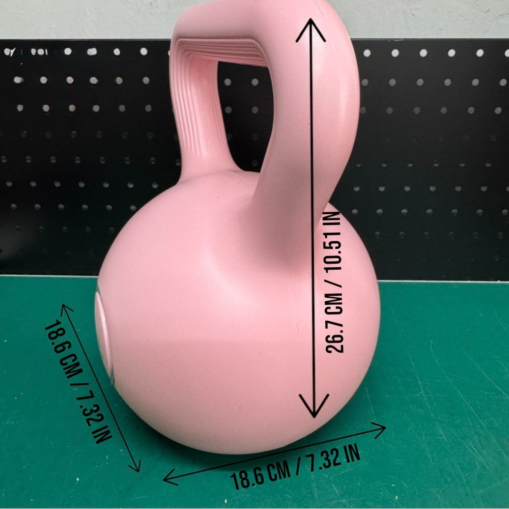 6.7KG/15LB Kettlebell for Gym - Pink