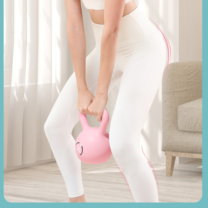 6.7KG/15LB Kettlebell for Gym - Pink