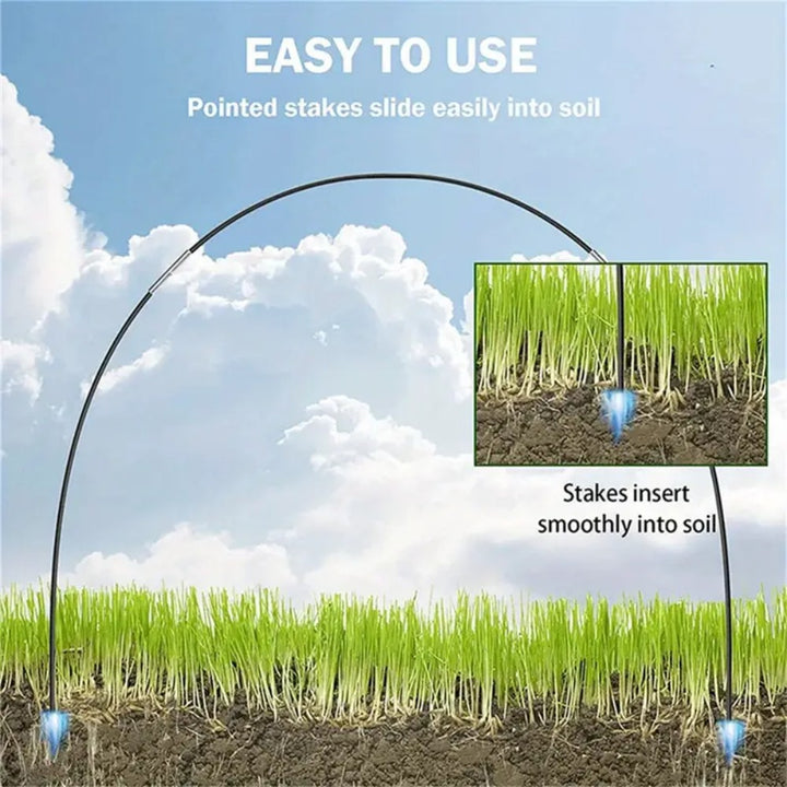 Adjustable Garden Tunnel Hoop Kit for Plant Protection