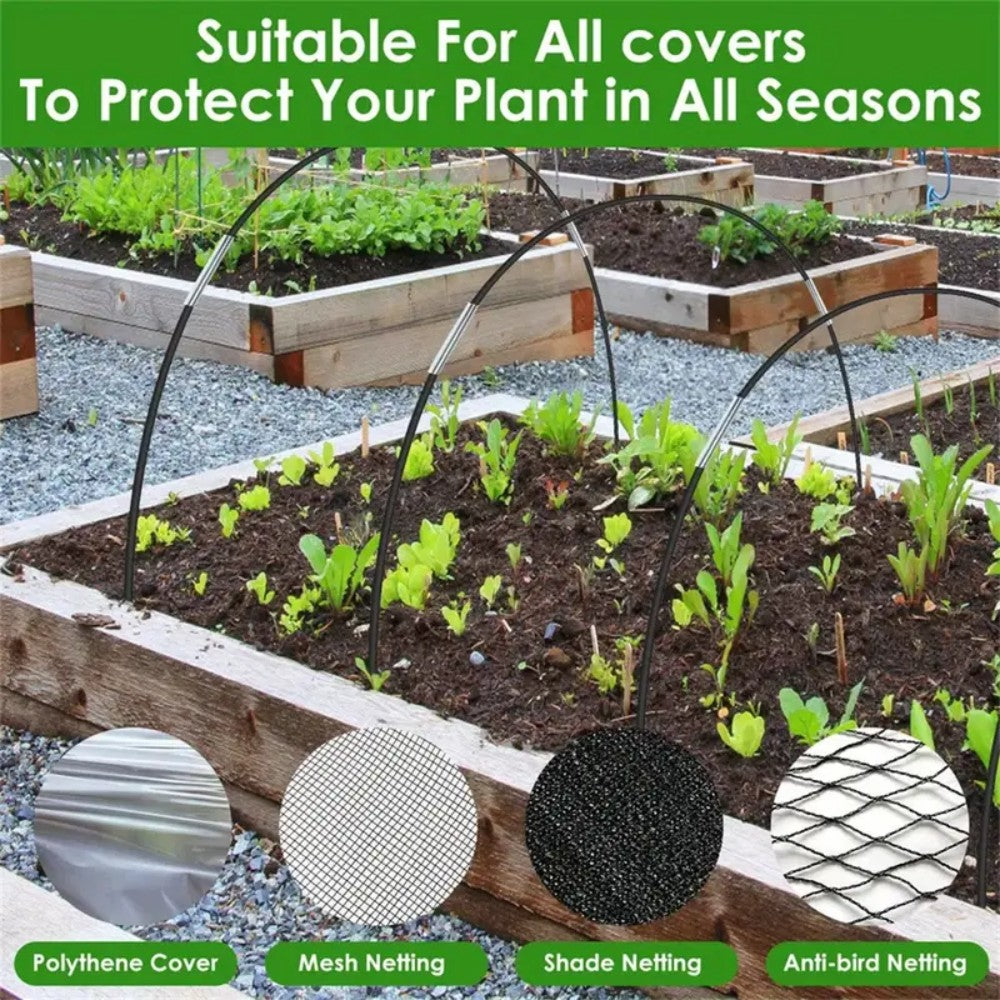 Adjustable Garden Tunnel Hoop Kit for Plant Protection
