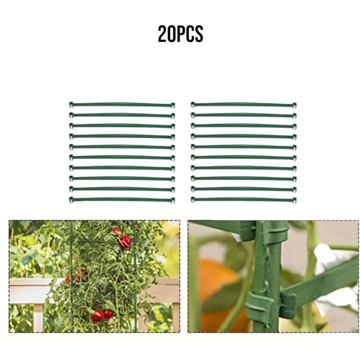 20pcs 16MM Garden Stakes Arms Expandable Garden Trellis Connectors