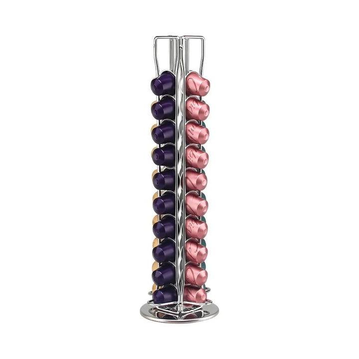 Rotating 30 Capacity Coffee Pod Organizer Stand