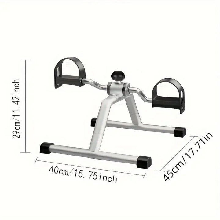 Pedal Exerciser Mini Under Desk Bike - White