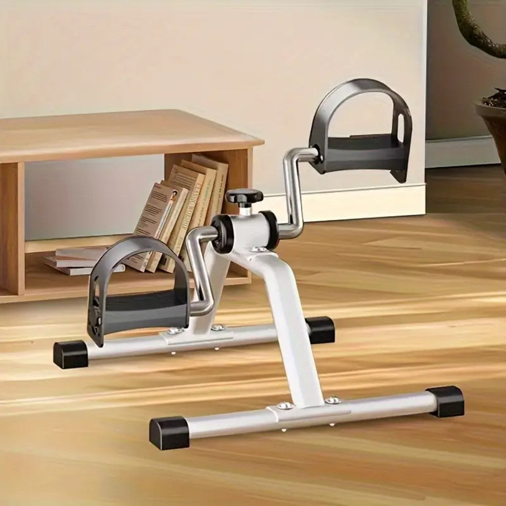 Pedal Exerciser Mini Under Desk Bike - White