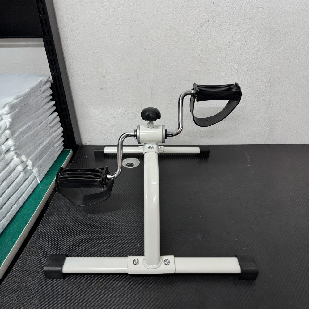 Pedal Exerciser Mini Under Desk Bike - White
