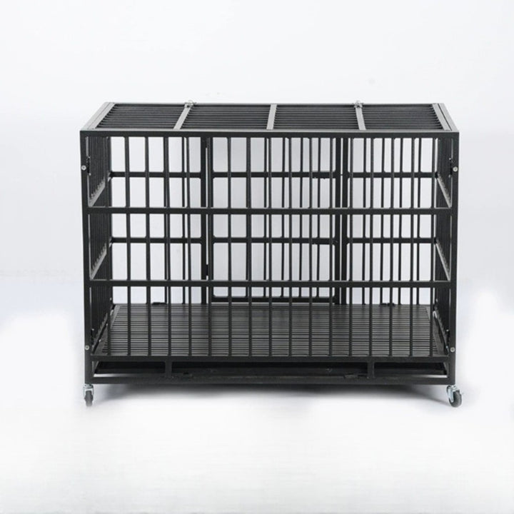 Heavy Duty Dog Crate with Roof _ Extra Large Size
