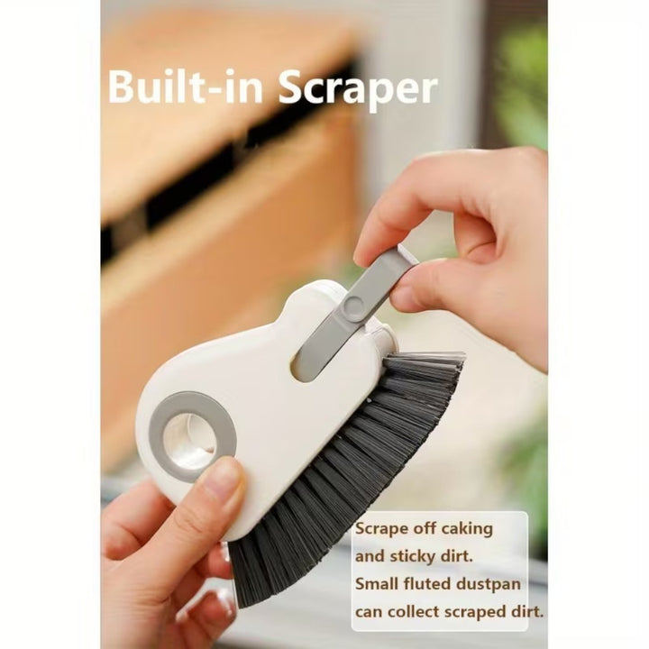 2 Pack Window Groove Cleaning Brush-Gray
