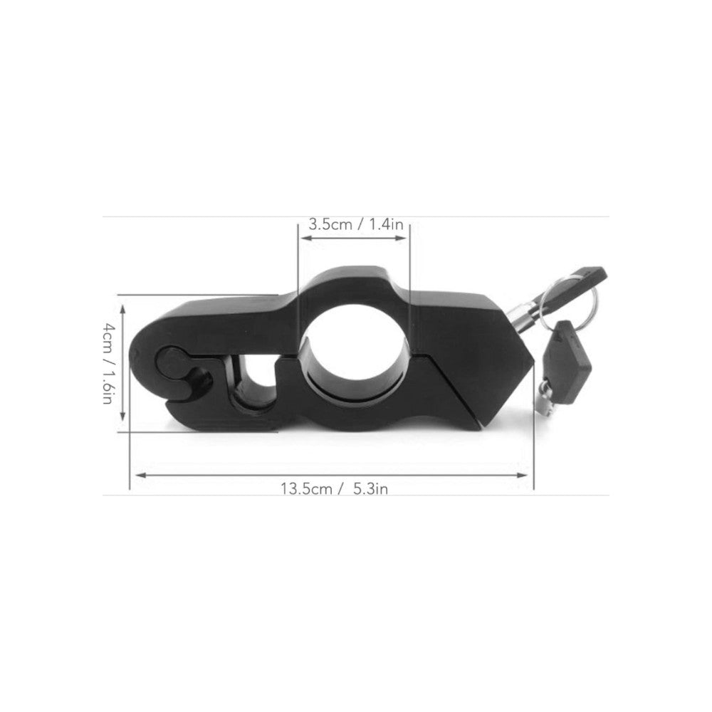 Anti-Theft Motorcycle Handlebar Lock