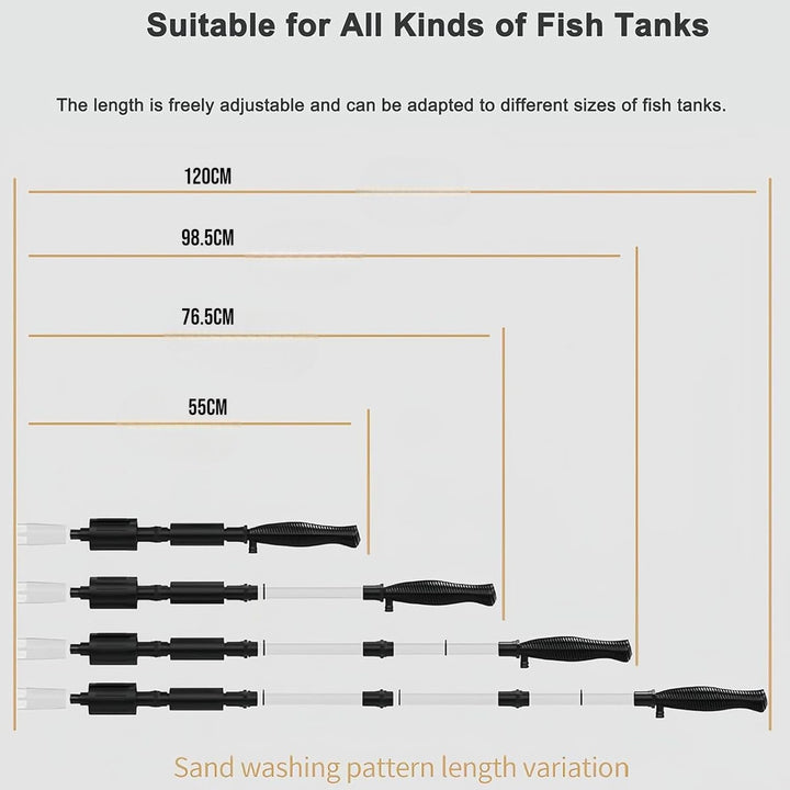 3 In 1 Electric Aquarium Gravel Cleaner