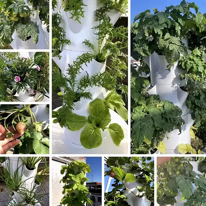 5 Layer Vertical Soilless Hydroponic Tower Planter