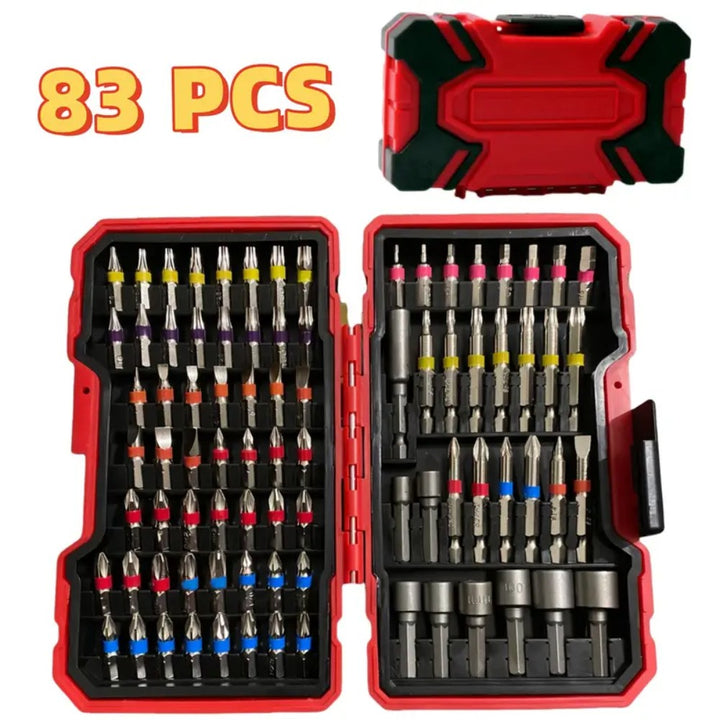 83-Piece Metric Hex Bit Set