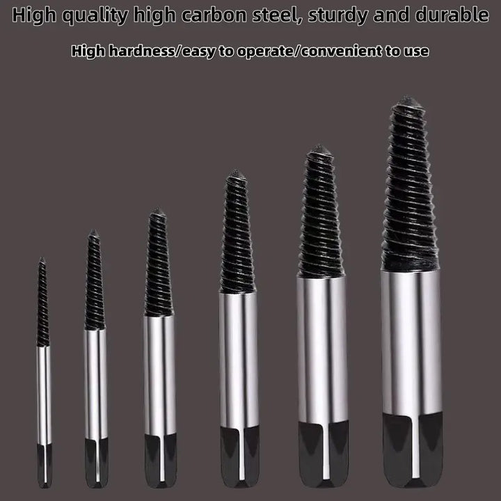 8-Piece Damaged Screw Extractor Set